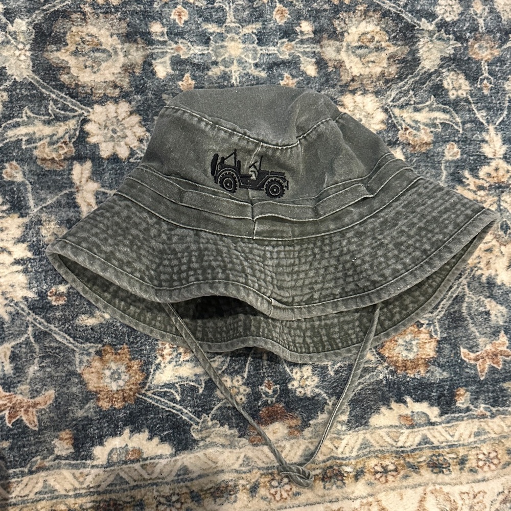 Jeep Kids Bucket Hat - Gray